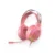 Pink Hollow Textured Headset