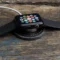 Black Apple Watch Pad