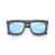 Black & Blue Square Hipster Sunglasses