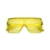 Kids Yellow Translucent Flat-Top Square Sunglasses