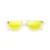 Women’s Yellow Retro Half-Frame Sunglasses