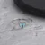 Aurora Moonstone Heart Ring