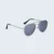 Aviator Style UV400 Vintage Sunglasses for Men – Silver Frame