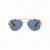 Colorful Rimless Aviator Sunglasses – Gradient UV400 Lenses