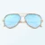 Unisex Rose Gold Aviator Sunglasses – Mirror Lens, Alloy Frame